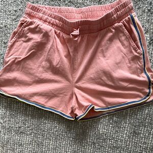 Tea Collection Pink Athletic Shorts Elastic Waist